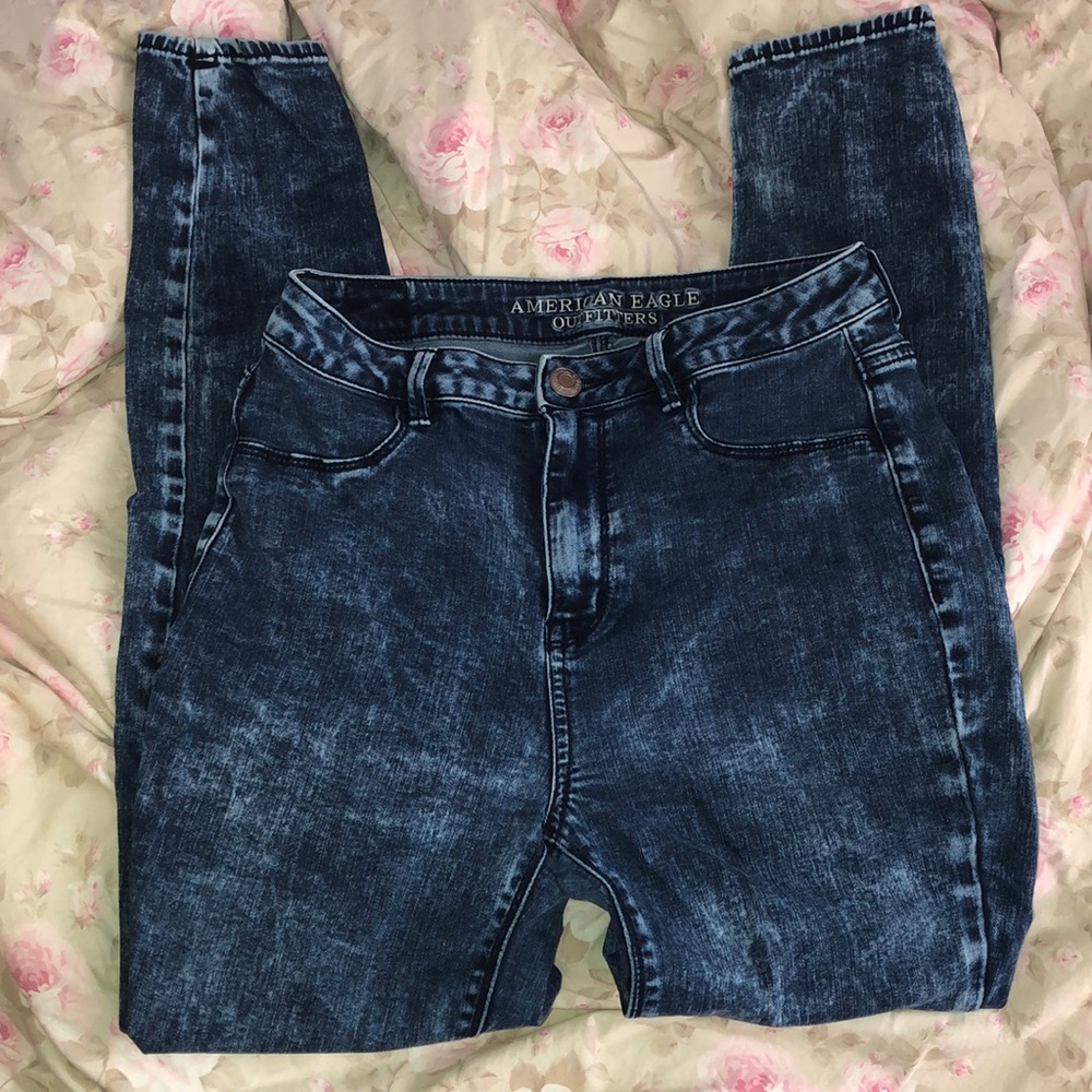 AEO ACID wash jeans